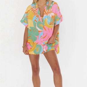 Show Me Your Mumu Parker button down, size Small